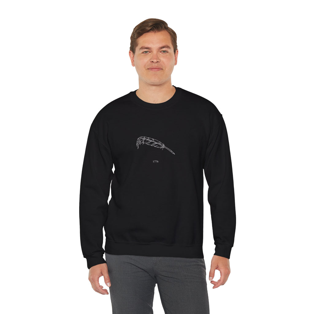 The Original Draft - First attempt. Stood up pretty well Crewneck Sweatshirt