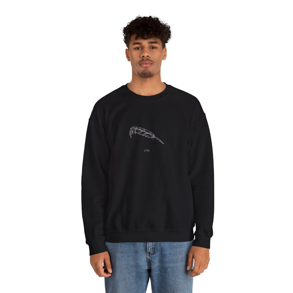 The Original Draft - First attempt. Stood up pretty well Crewneck Sweatshirt