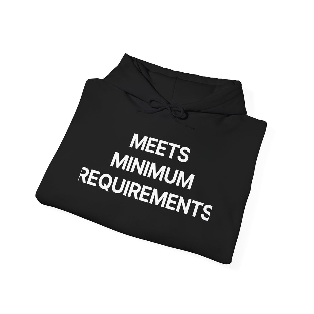 Meets Minimum Requirements - Hoodie